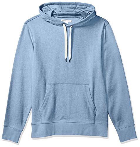 Amazon Essentials Sudadera Ligera de Felpa Francesa con Capucha. Fashion-Hoodies, Azul, US L (EU L)