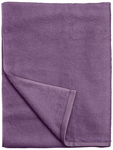 AmazonBasics - Juego de 2 toallas de secado rápido, 2 toallas de mano - Lavanda