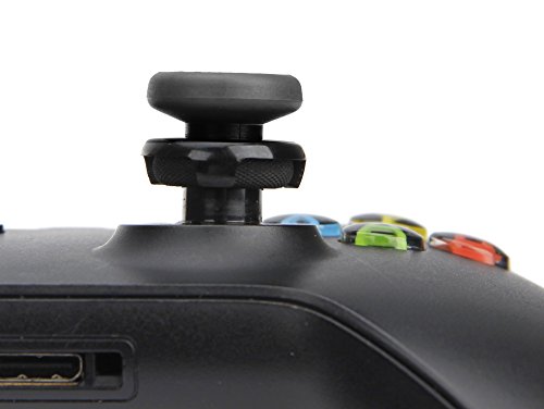 AmazonBasics - Tapones para mando de Xbox One, 2 unidades, Negro