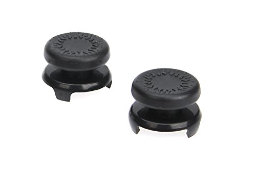 AmazonBasics - Tapones para mando de Xbox One, 2 unidades, Negro
