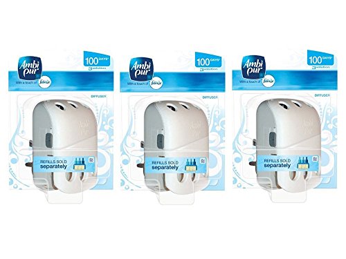 Ambi Pur 3Volution - Difusor ambientador de enchufe, 3 unidades