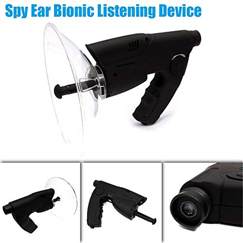 AMHDEE Amplificador de Sonido Extremo de Dispositivo de Escucha de 300 pies Bionic Ear Birds Recording Watcher 8X Telescopio Monocular Auriculares para Scientific Nature Explorer