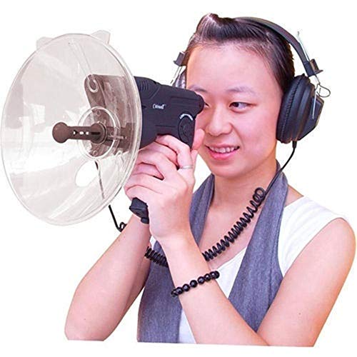 AMHDEE Amplificador de Sonido Extremo de Dispositivo de Escucha de 300 pies Bionic Ear Birds Recording Watcher 8X Telescopio Monocular Auriculares para Scientific Nature Explorer