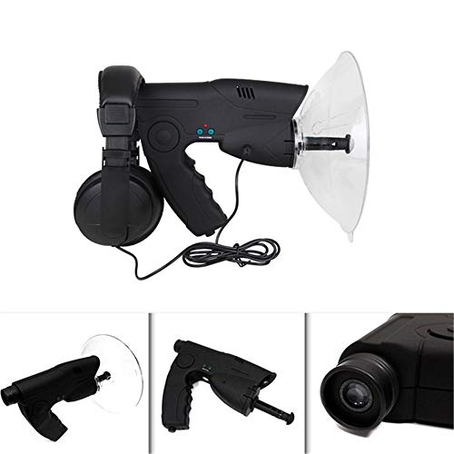 AMHDEE Amplificador de Sonido Extremo de Dispositivo de Escucha de 300 pies Bionic Ear Birds Recording Watcher 8X Telescopio Monocular Auriculares para Scientific Nature Explorer