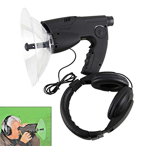 AMHDEE Amplificador de Sonido Extremo de Dispositivo de Escucha de 300 pies Bionic Ear Birds Recording Watcher 8X Telescopio Monocular Auriculares para Scientific Nature Explorer