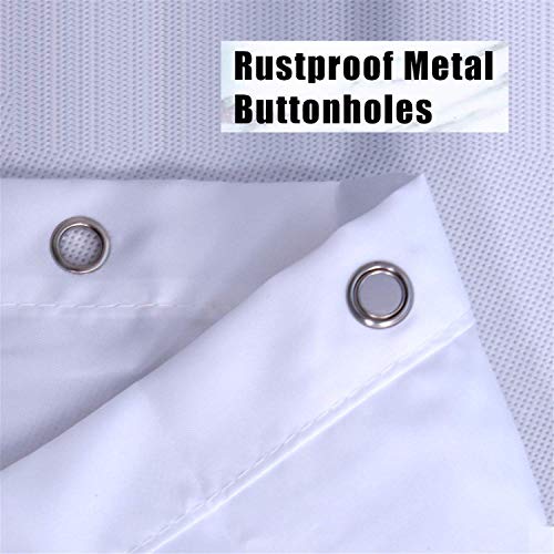 AMIGGOO Juegos de Cortinas de baño con alfombras Antideslizantes, Aro Salvavidas y Estrella de mar Unidos a un diseño de Madera Dura de Pared de Madera,con 12 Ganchos