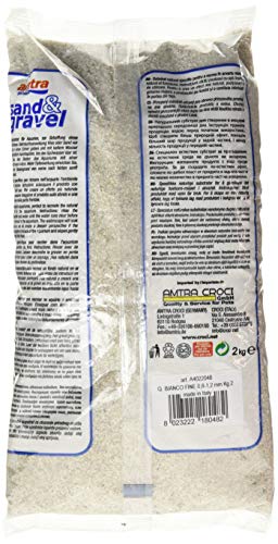 Amtra Cuarzo fino para acuarios, blanco, 2 kg