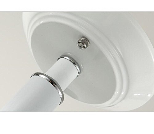 AMZH Sala de los niños Lámpara de Techo de Vidrio 4 Cabeza de Vidrio Azul Lampshade Dormitorio lámpara Creative Individualidad Estudio Decoración Metal lámpara de Techo E27 110V 220V