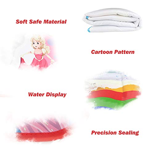 ANIKI TOYS Water Magic Drawing Pintura Doodle Mat Aqua Tablero de Escritura con 6 Colores Magic Pen Drawing Juguetes de Escritura a Mano para niños Girls Boys Toddlers (Large, Princess)