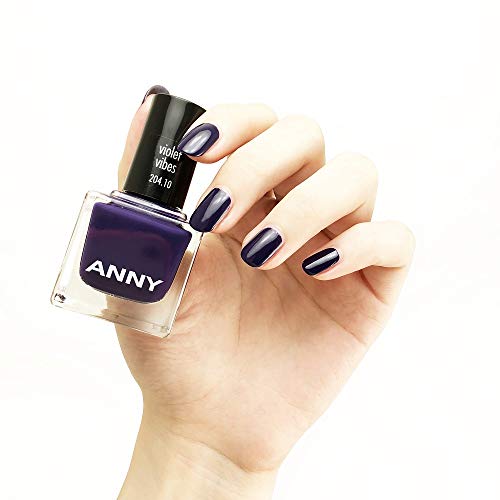 ANNY 204.10 - Esmalte de uñas, color violeta, 15 ml