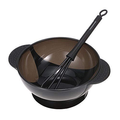 Anself 2 en 1 Pelo para Colorear Juego de Cuenco y Crema Mezclador