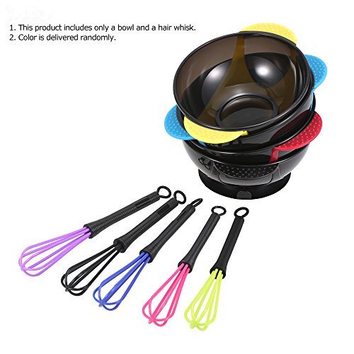 Anself 2 en 1 Pelo para Colorear Juego de Cuenco y Crema Mezclador