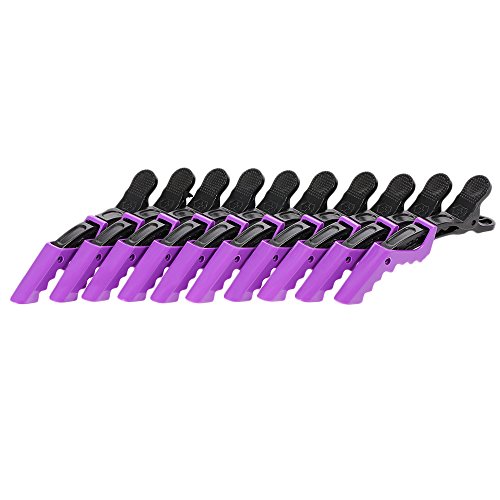 Anself - Pinzas Clips de Cabello de Peluquería (10 Piezas Per Set)