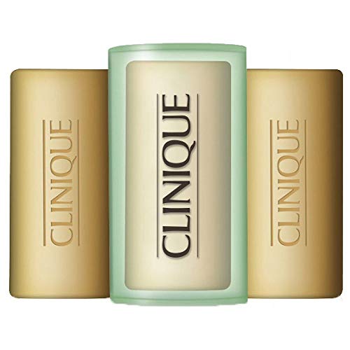 ANTI-BLEMISH 3 pequeños jabones para cara y cuerpo con jabonera Piel grasosa 150 g