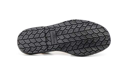 Anyovi Avarca, Menorquina Piel Planta Acolchada, Suela Goma Antideslizante,Negro, Rojo, Marino, Blanco - Unisex-Adulto Talla: 43 Color: Blanco