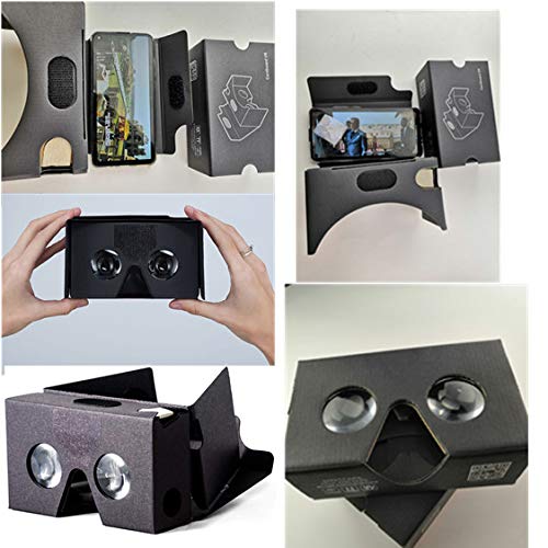 AOOK SONGMI Series 3D VR auriculares de realidad virtual, gafas VR para vídeos inmersivos de 360 grados, películas y juegos en iPhone 5 6s Plus Samsung S6 Edge Note 5 LG G3 G4 Nexus 5 6P
