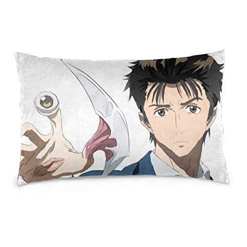 Apojdsn - Funda de cojín decorativa de peluche con diseño de bestia parásita para sofá, dormitorio, coche, 50,8 x 76,2 cm