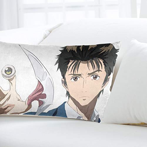 Apojdsn - Funda de cojín decorativa de peluche con diseño de bestia parásita para sofá, dormitorio, coche, 50,8 x 76,2 cm