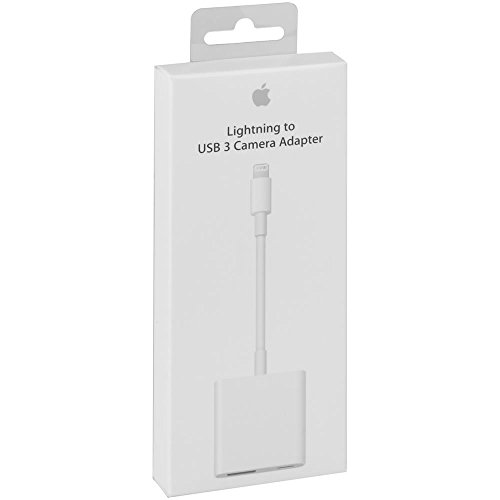 Apple Adaptador de conector Lightning a USB 3 para cámaras