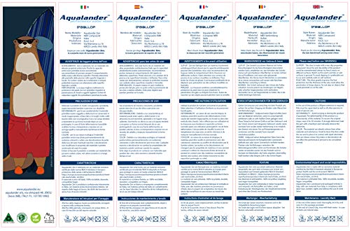 Aqualander Zen Beach or Water Shoes: Orange Fluo - EU Size: 43 (276mm): Walk & Dive & Swimm Seamlessly