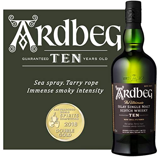 Ardbeg Whisky 10 Años - 700 ml