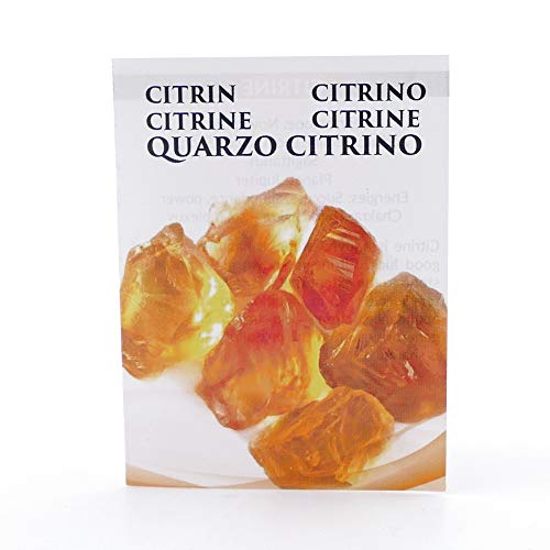 ARITZI - Pulsera elástica de Bolas de 4 mm en Mineral Natural de Citrino