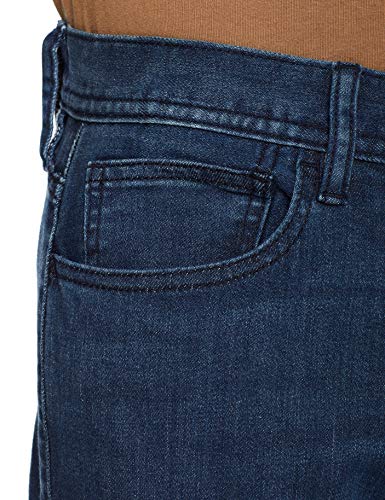 Armani Exchange Cotton Stretch Indigo Blue, Straight Vaqueros, Azul (Denim Indaco 1500), W31/L32 (Talla del Fabricante: 31) para Hombre