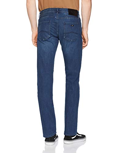 Armani Exchange Cotton Stretch Indigo Blue, Straight Vaqueros, Azul (Denim Indaco 1500), W31/L32 (Talla del Fabricante: 31) para Hombre