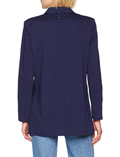 Armani Exchange Double-Breasted Blazer Chaqueta, Azul (Blue Moon 1567), 48 (Talla del Fabricante: 10) para Mujer