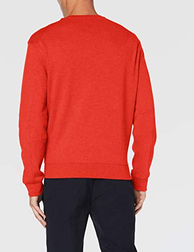 Armani Exchange Icon Sweat Sudadera, Rojo (Absolute Red 1400), Medium para Hombre