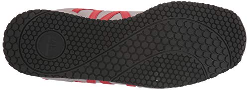 Armani Exchange Retro Running Sneakers, Zapatillas para Hombre, Gris (Alloy+Red D289), 41 EU