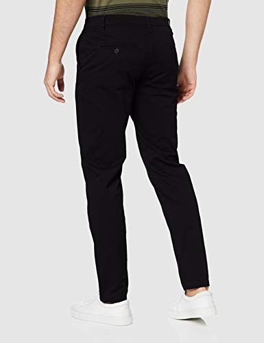Armani Exchange Stretch Cotton Twill Pantalones, Negro (Black 1200), 46 (Talla del Fabricante: 29) para Hombre