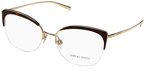 Armani GIORGIO 0AR5077 Monturas de gafas, Havana/Pale Gold, 55 para Mujer