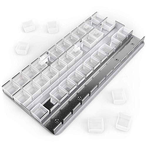 Arteza Estuche de pinturas vacío con recipientes para la paleta de colores | 48 piezas para rellenar con pintura acrílica, óleo o acuarela | Ideal para artistas y estudiantes viajeros