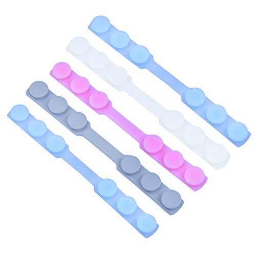 Artibest 5 Piezas M Ask Gancho de extensión para Orejas M Ask Extensión, Hebillas de Cuerda de extensión ajustador de protección para los oídos, Color al Azar