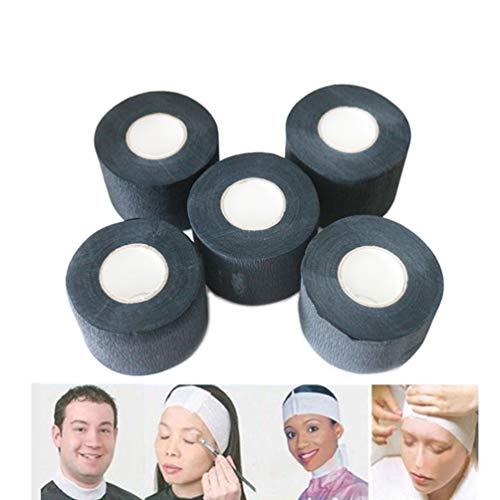 Artibetter 5 Rollos de Papel para El Cuello Tira de Cuello Desechable Papel Estirable Corte de Cabello Suministros para Peluquería Accesorio Accesorio para Lavado de Cabello Corte Afeitado Maquillaje