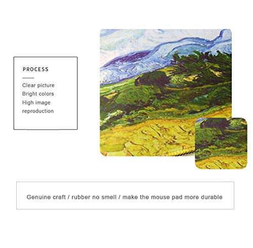 Artiste peinture à l'huile grand caoutchouc tapis de souris personnalité paysage personnel personnalisé tapis de souris bord de mer bateau 11.8X31.5X0 .06 po