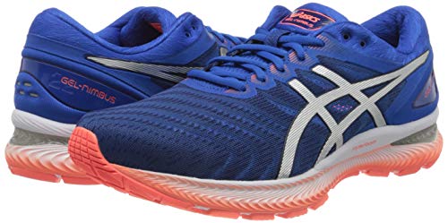Asics Gel-Nimbus 22, Running Shoe Mens, Tuna Blue/Pure Silver, 44 EU