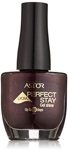 Astor Stay Gel Perfect esmalte de uñas brillo, color 604 simplemente fabuloso, Paquete 1er (1 x 12 ml)