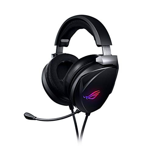 Asus ROG Theta 7.1 - Auriculares de Gaming USB-C (Sonido Envolvente 7.1, cancelación de Ruido por IA, DAC ROC 7.1, PS4, Nintendo Switch y Dispositivos Inteligentes)