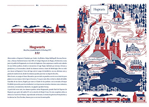 Atlas de los lugares literarios (No ficción ilustrados)