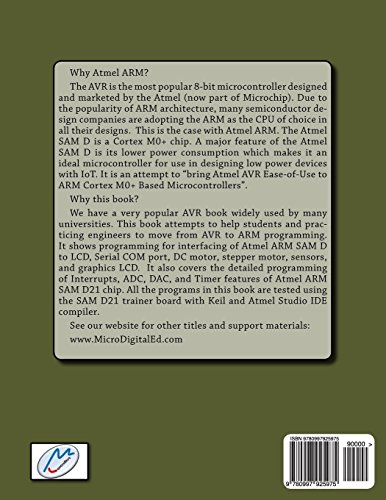 Atmel ARM Programming for Embedded Systems: Volume 5 (Mazidi & Naimi ARM Series)