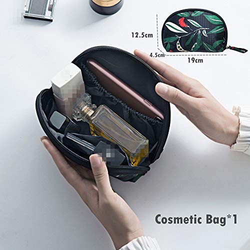 Atomizador de Perfume,Morbuy Mini Portátil Vacía Pulverizador Frascos Dosificador Recargable de Perfume de Afeitado con Bomba de Embudo y Pipeta para Viaje en Bolso (5ml, 8PCS)