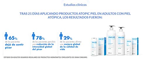 Atopic Piel 1309280, Gel de Baño para piel atópica, sensible, piel seca y muy seca 200ml