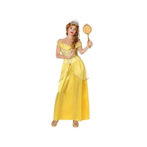 Atosa-28906 Disfraz Princesa De Cuento, color amarillo, M-L (28906)