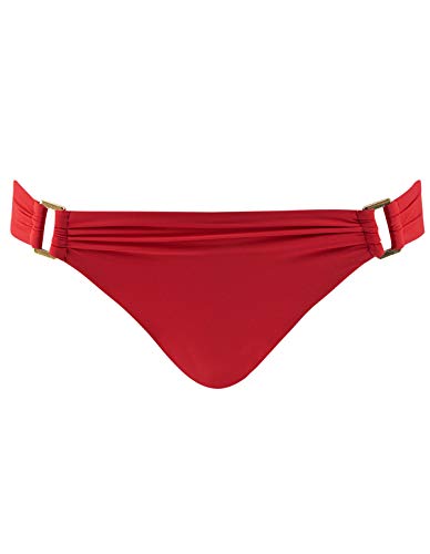Aubade NV20 Women's Esprit Sauvage Salsa Red Swimwear Beachwear Bikini Bottom 42