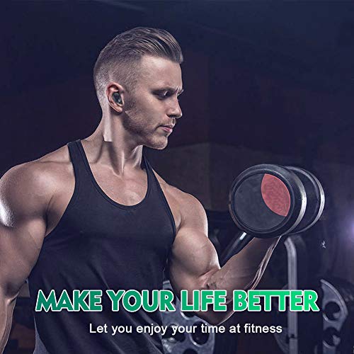 Auriculares Inalámbricos Bluetooth 5.0, Auriculares Deportivos En La Oreja, 60H ReproduccióN CancelacióN de Ruido 3D Ipx5 Resistente al Agua, MicróFono Incorporado con Funda de Carga de 2000 mAh