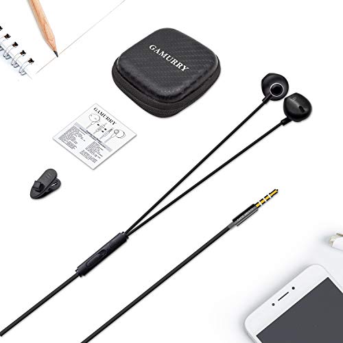 Auriculares,Auriculares con micrófono, Sistema de cancelación de Ruido y Sonido Envolvente. Compatibles con Apple,Samsung,Android y PC (Negro)