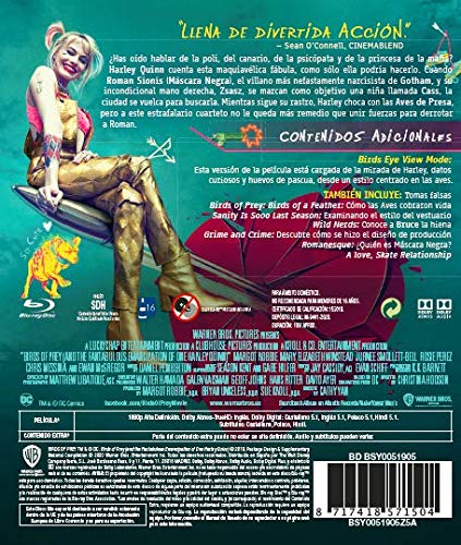 Aves de Presa (y la Fantabulosa Emancipación de Harley Quinn) [Blu-ray]