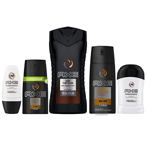 AXE Déodorant Homme Spray Gold Temptation Frais 48h (Lot de 6x150ml)